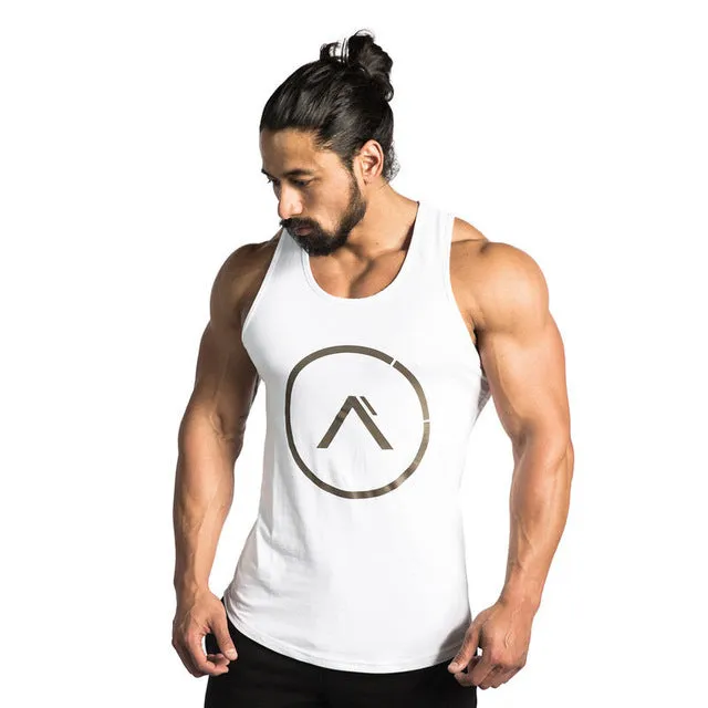 2017 Men Summer gyms Fitness bodybuilding Hooded Tank Top fashion mens Crossfit clothing Loose breathable sleeveless shirts Vest