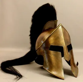 300 movie Great king Leonidas spartan Helmet, fully functional medieval Replica wearable helmet, solid steel with inner leather liner Helmet