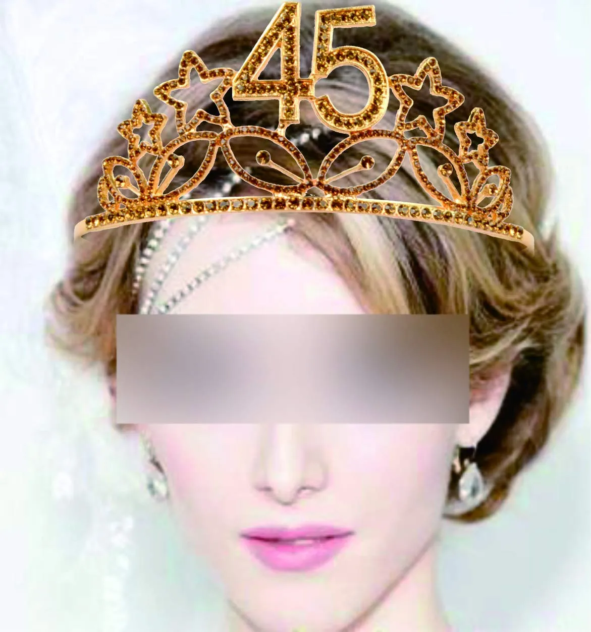 45th Birthday, 45th Birthday Gifts Women, 45th Birthday Tiara, 45th Birthday Sash, 45th