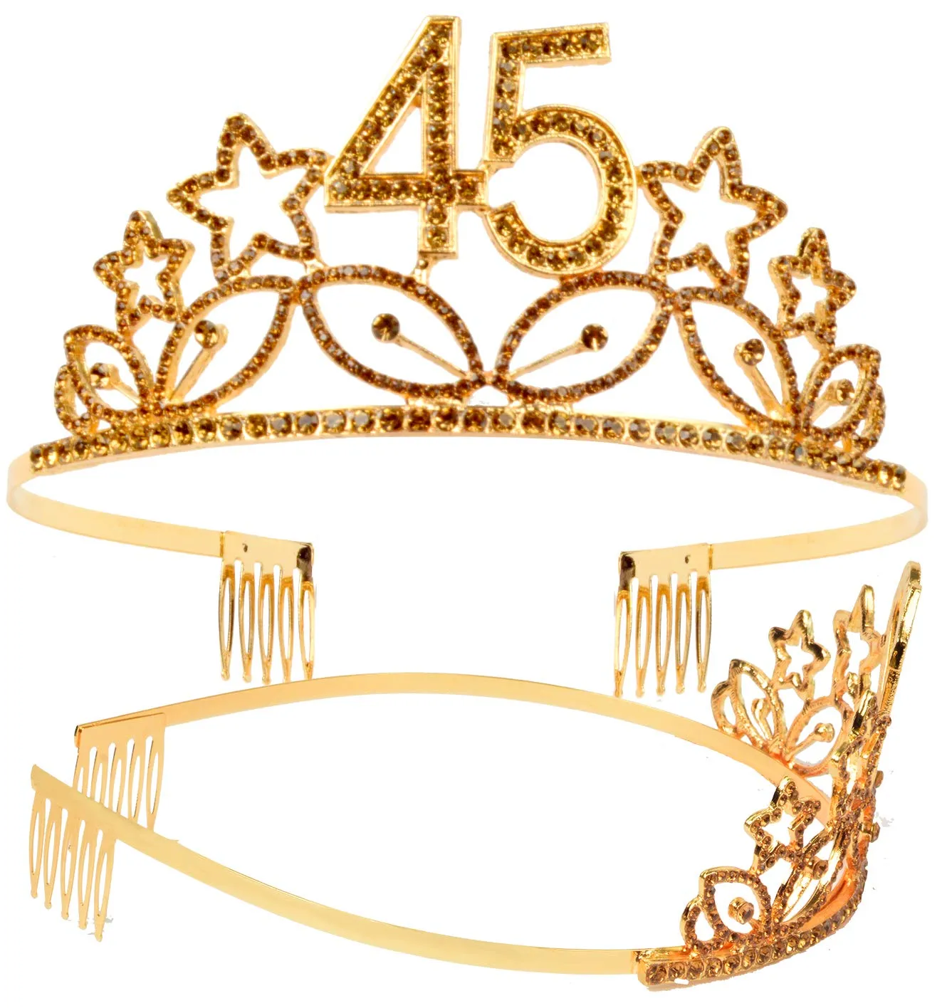 45th Birthday, 45th Birthday Gifts Women, 45th Birthday Tiara, 45th Birthday Sash, 45th