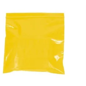 6" x 9" - 2 mil Yellow Reclosable Poly Bags