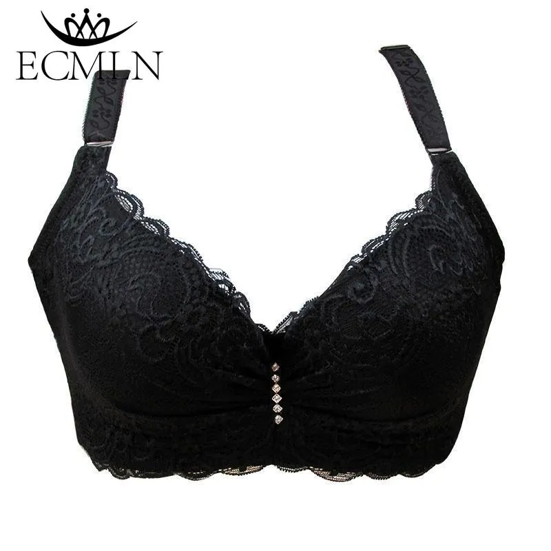 80-105 C/D Women's Bra Plus Big Large Size Super Push Up Bralette Lace Intimates Sexy Lingerie Undrwear Underwire