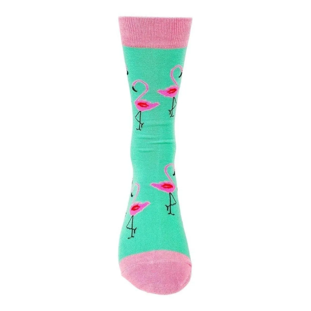 Animal Socks Flamingo Love