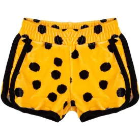 Animal Spotting Velour Retro Shorts - 1 Left Size 2-3 years