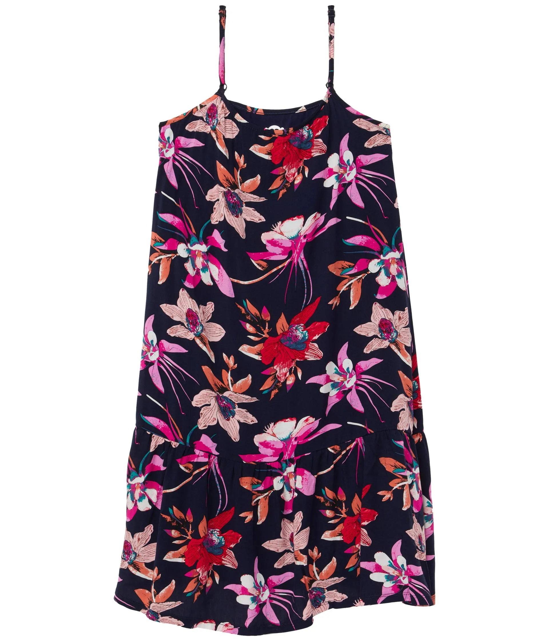 Appaman Adaptive Kids, Tropical Print Scarlett Spaghetti Strap Dress