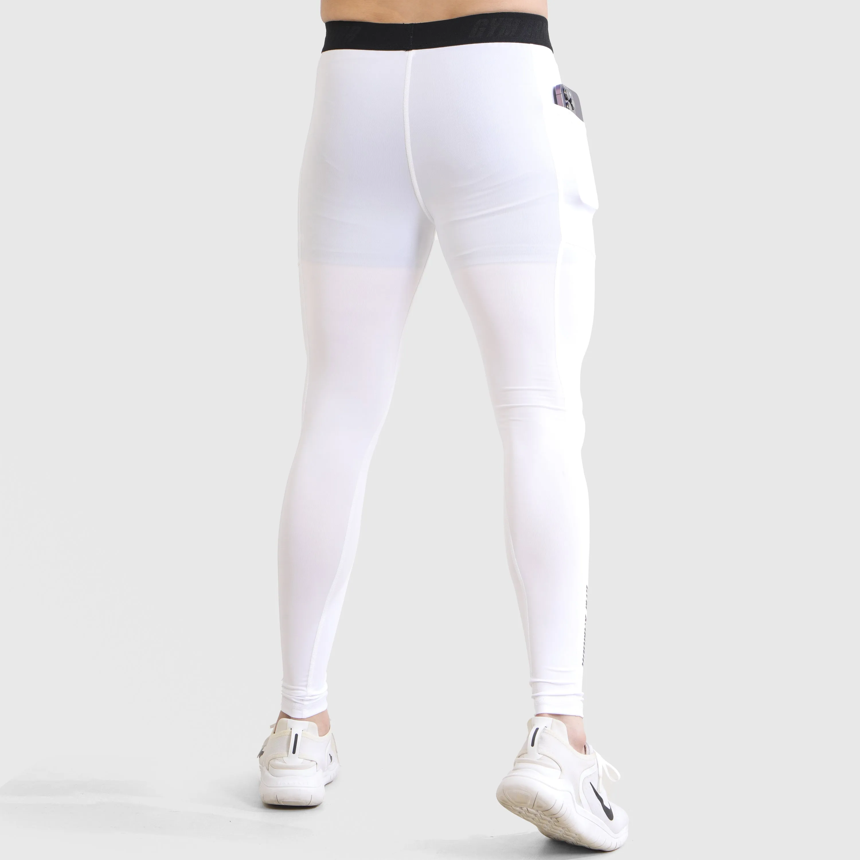 Armour Compression Pants (White)