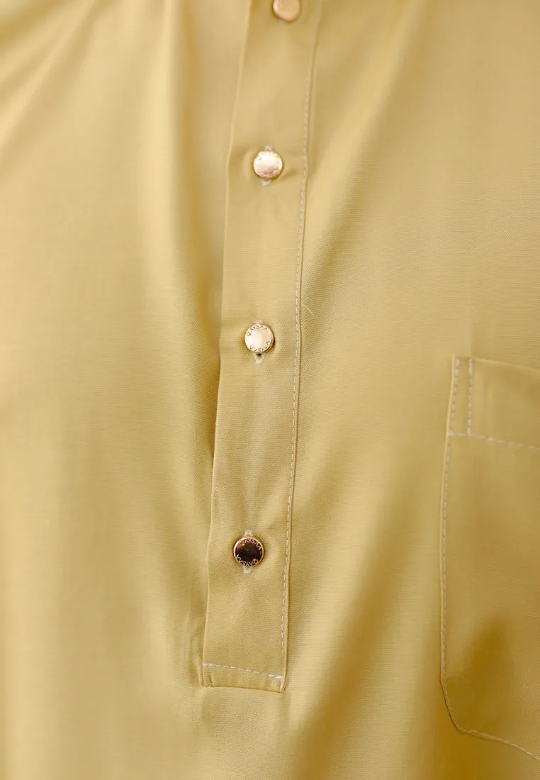 Baju Melayu Tulip Men ( Yellow )