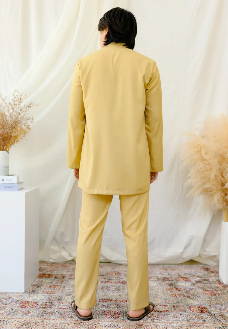 Baju Melayu Tulip Men ( Yellow )