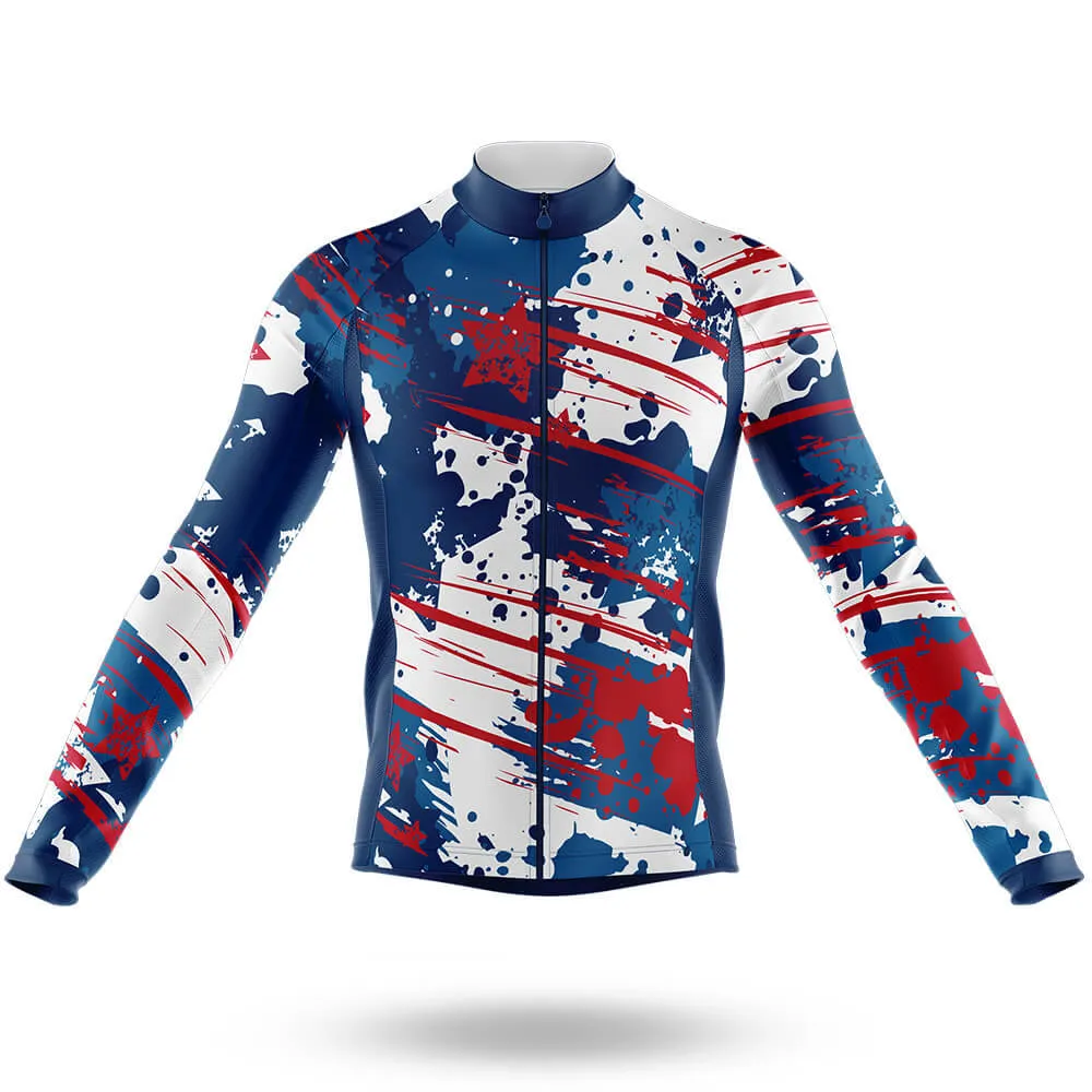 Blue Red White - Men's Cycling Kit