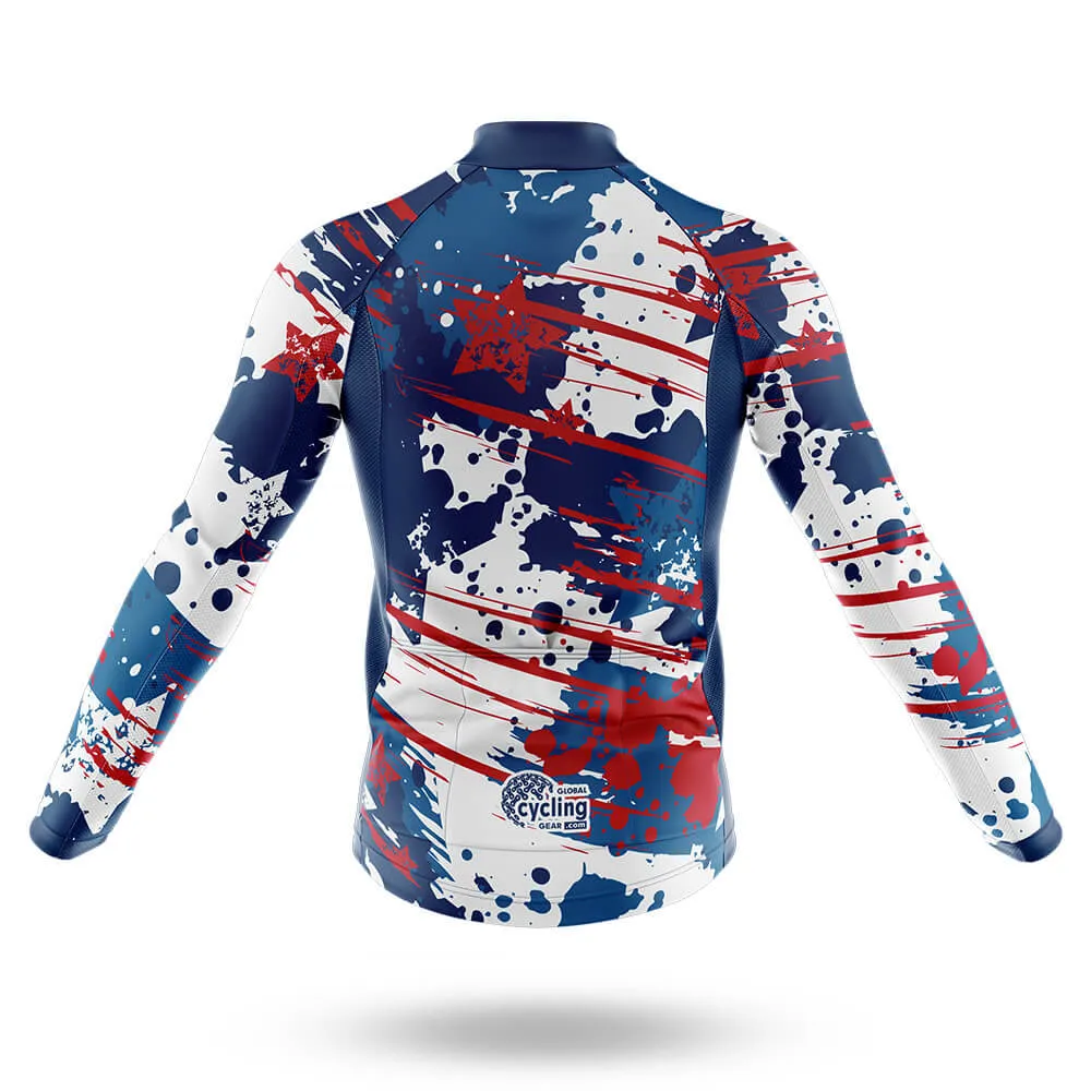 Blue Red White - Men's Cycling Kit