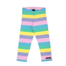 Botanic Multistripe Leggings - 2 Left Size 10-11 years