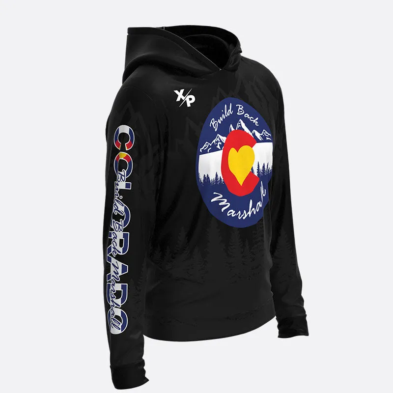 Build Back Marshall Super Soft Fully Sublimated Hoodie