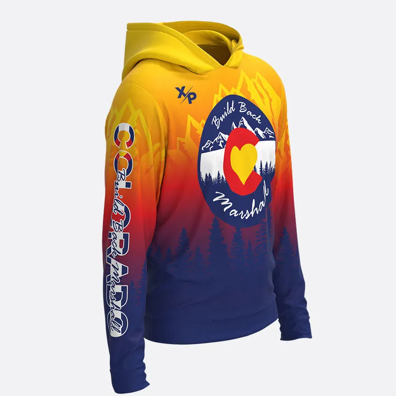 Build Back Marshall Super Soft Fully Sublimated Hoodie