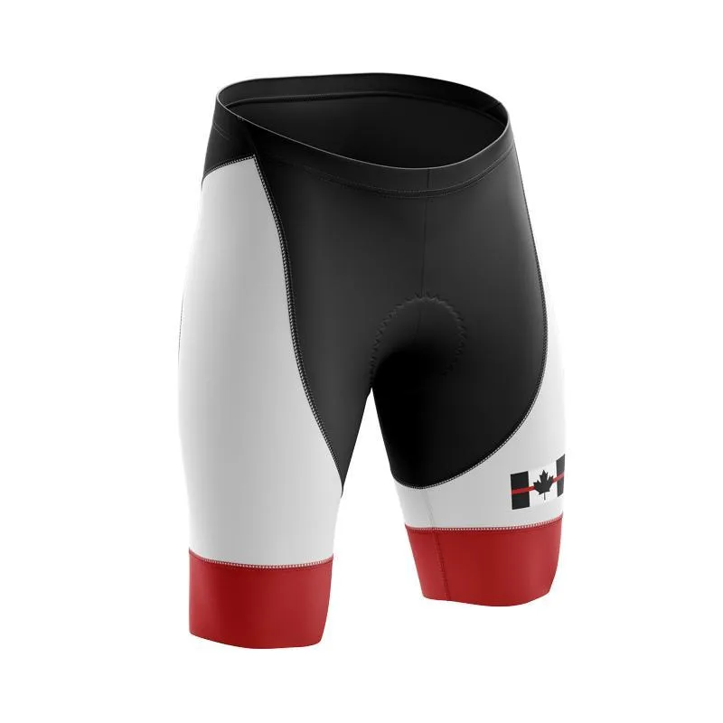 Canada Flag Thin Red Line Bib & Shorts