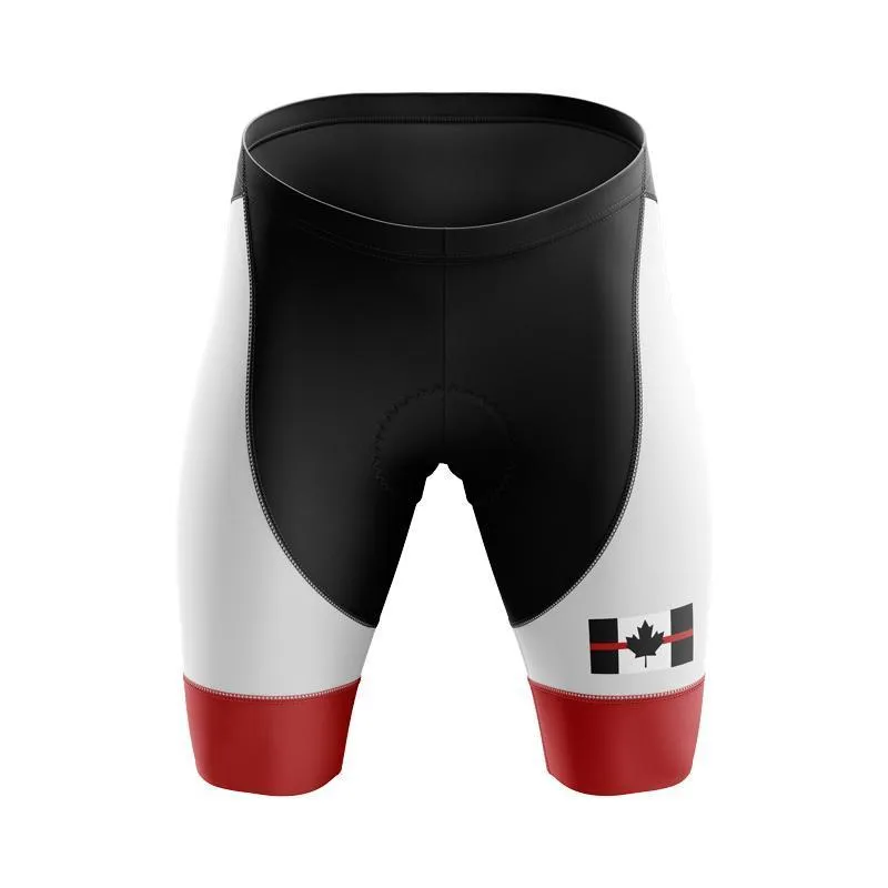 Canada Flag Thin Red Line Bib & Shorts