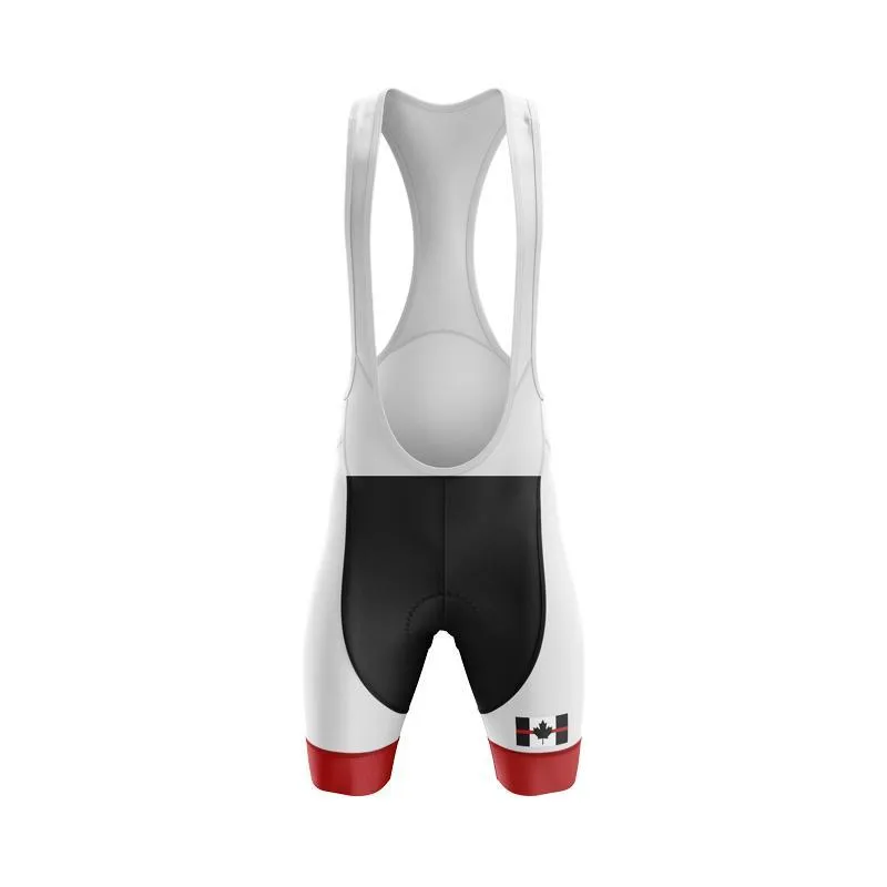 Canada Flag Thin Red Line Bib & Shorts