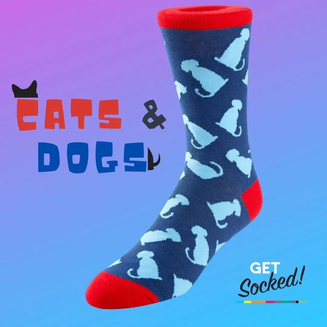 Cats & Dogs - Bamboo Socks