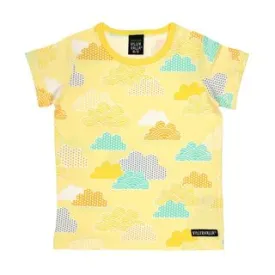 Cloud Short Sleeve Shirt - Light Lemon