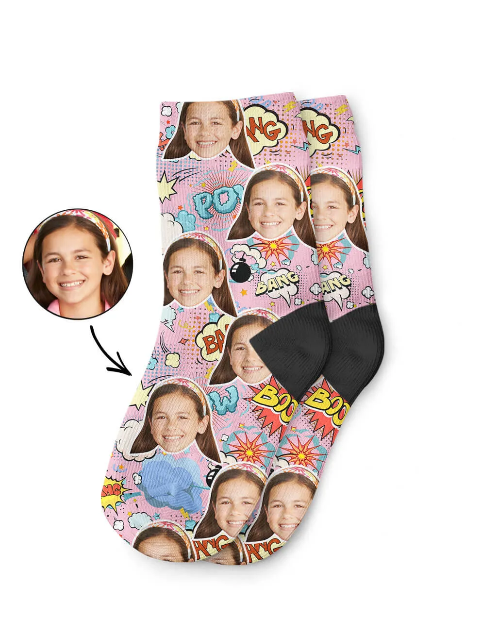 Comic Kids Socks