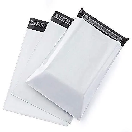 Courier Bags/Envelopes/Pouches/Cover 10X14 inches  2inch Flap  Pack of 50 Tamper Proof Plastic Polybags for Shipping/Packing (With POD)