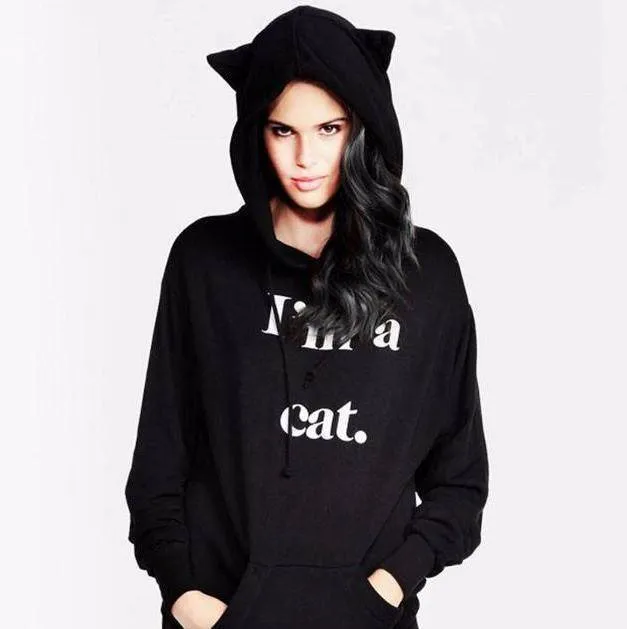 Cute Cat Ear Cap Hoodies ( US 4 - 10)