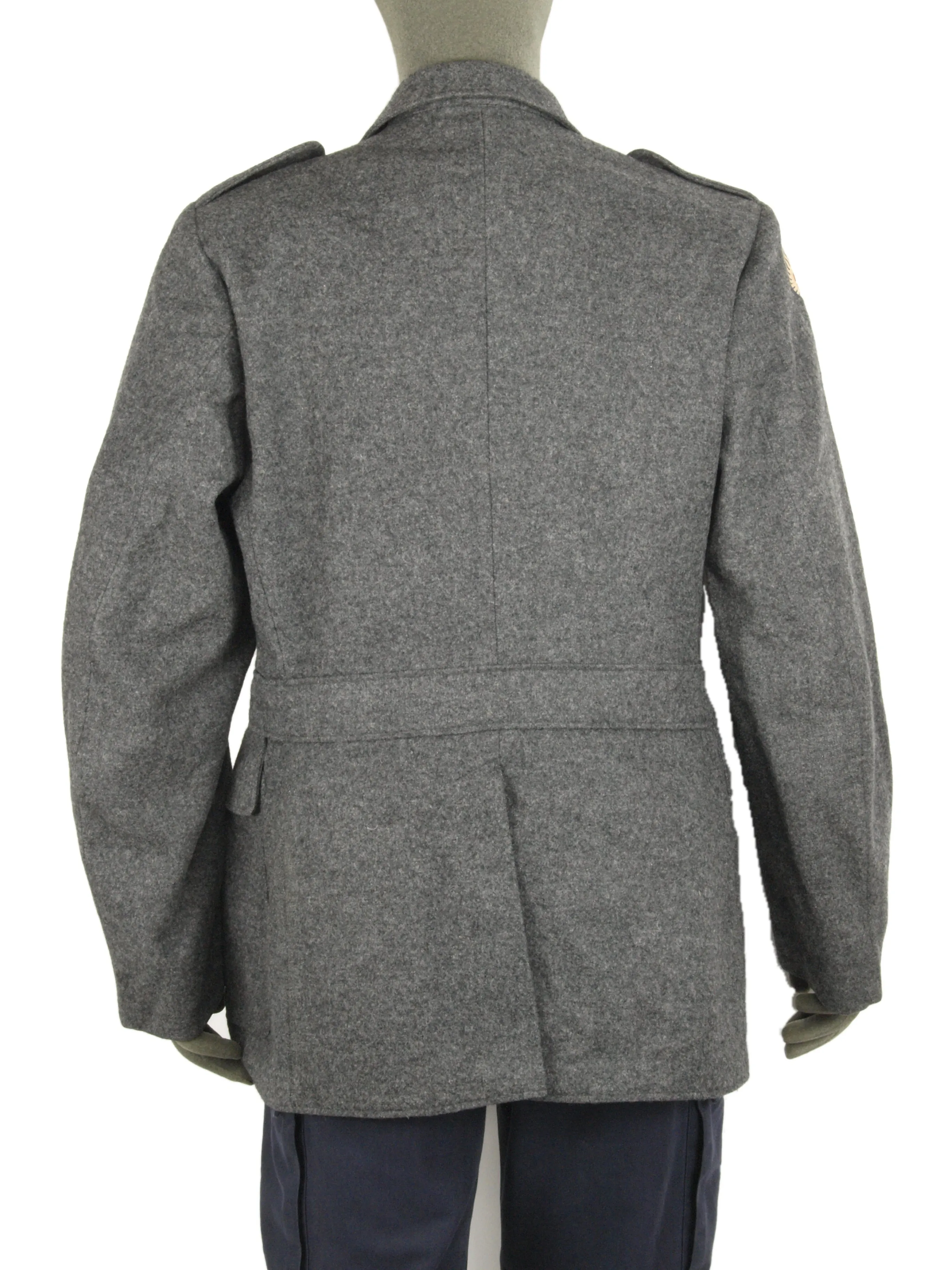 Danish Grey Wool Jacket - Civilforsvaret