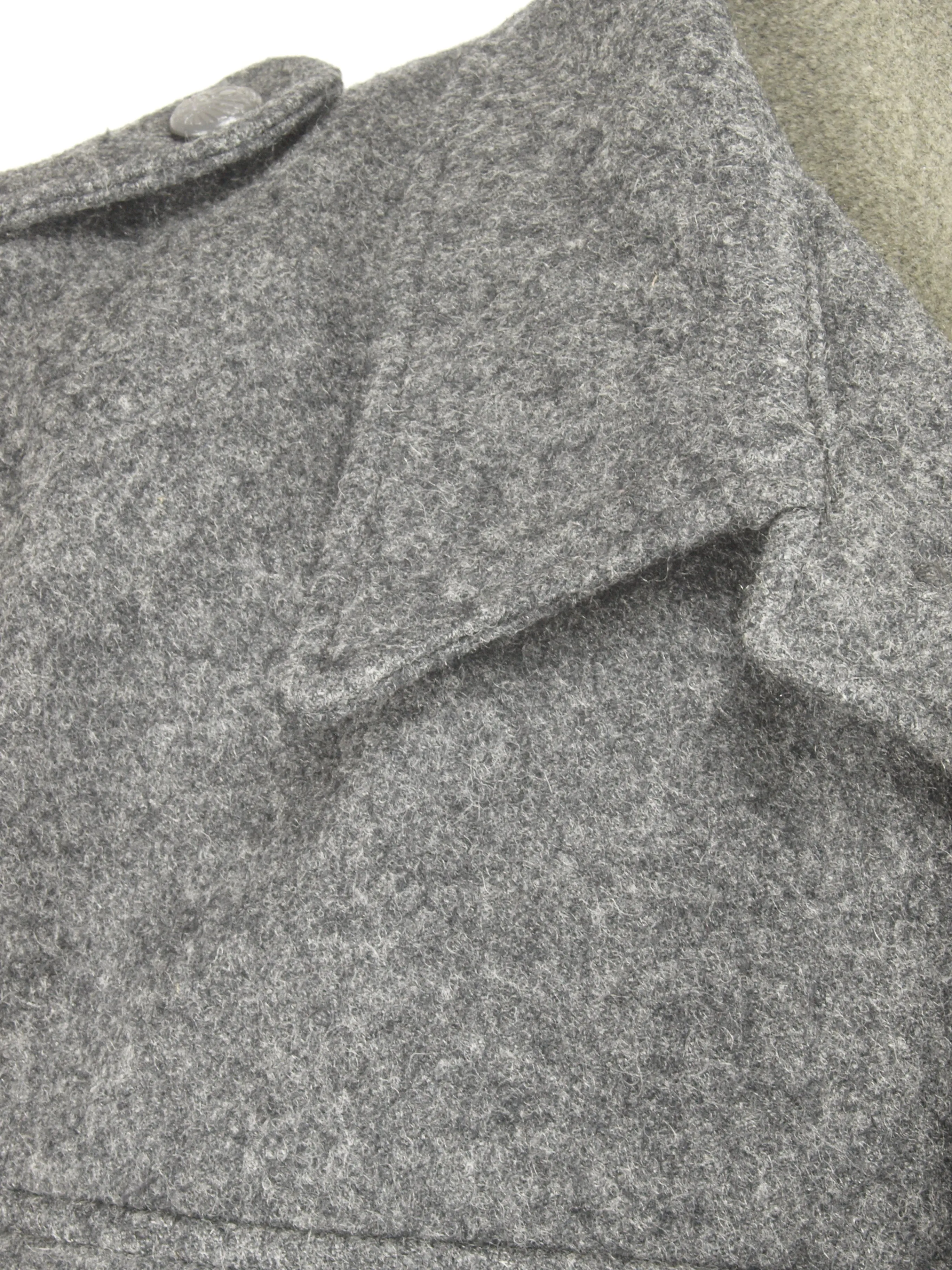 Danish Grey Wool Jacket - Civilforsvaret