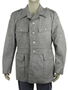 Danish Grey Wool Jacket - Civilforsvaret