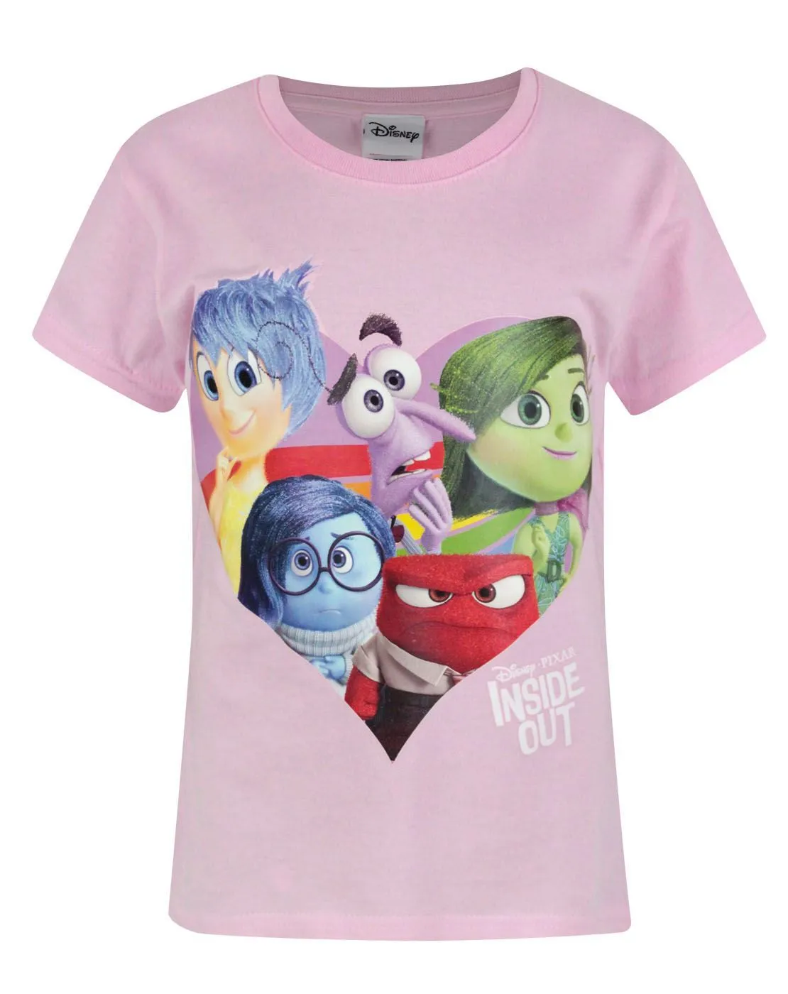 Disney Girls Pink Short Sleeved T-Shirt