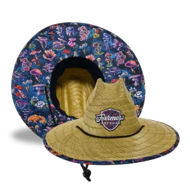 Farmers Defense Straw Hat - Fungi Forager