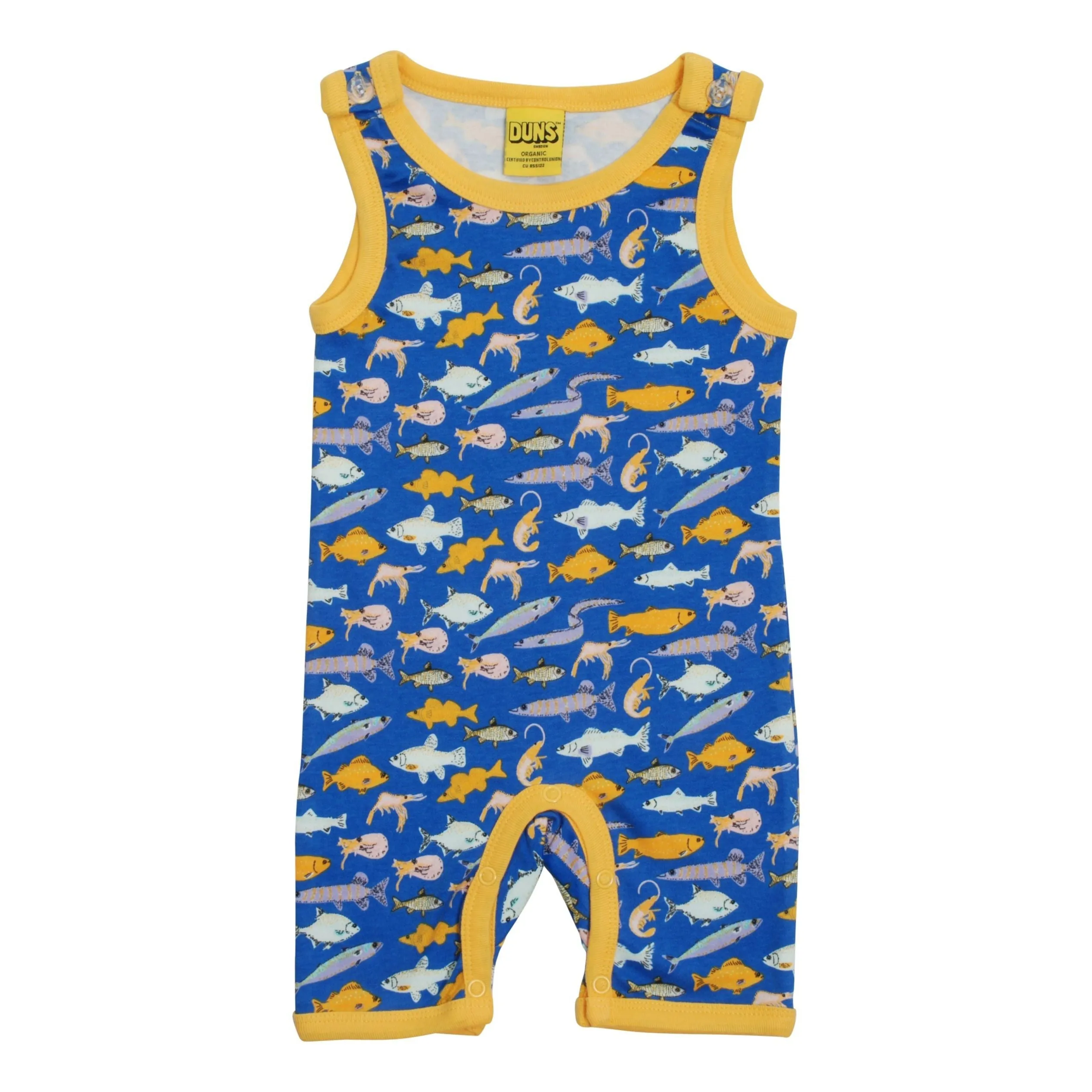 Fish - Blue Summer Dungarees