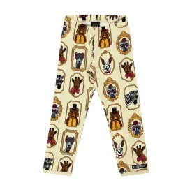 Framed Animals Leggings - Oat