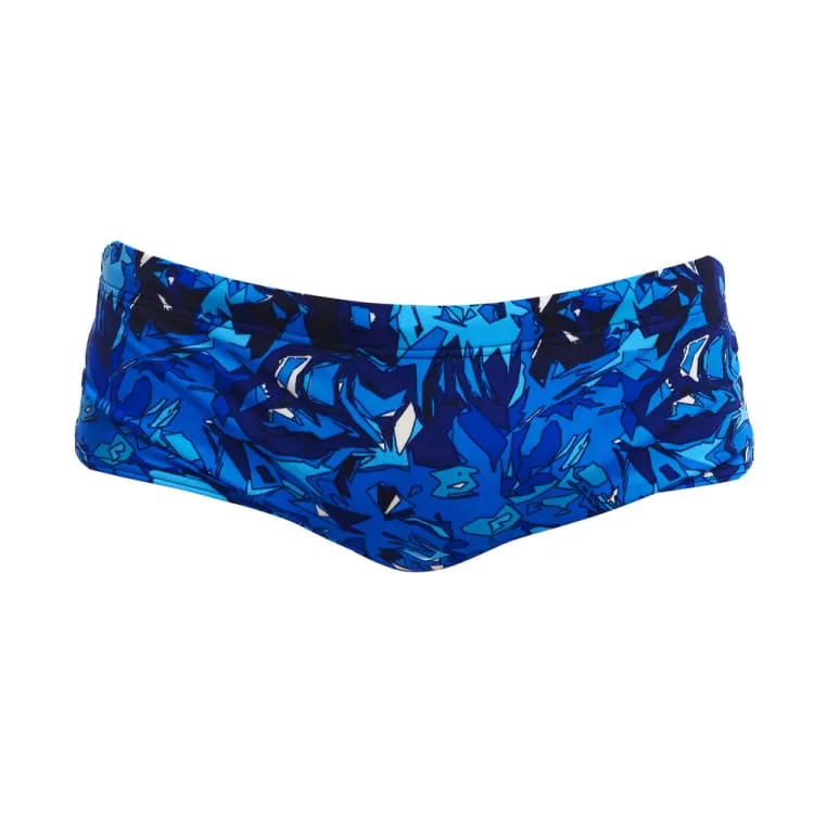 Funky Men Sidewinder Trunks-TRUE BLUEY