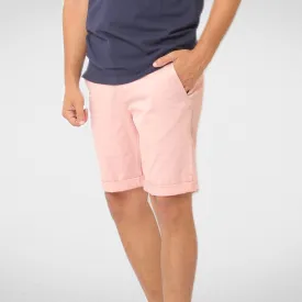 Gabardine Short For Men - Rose