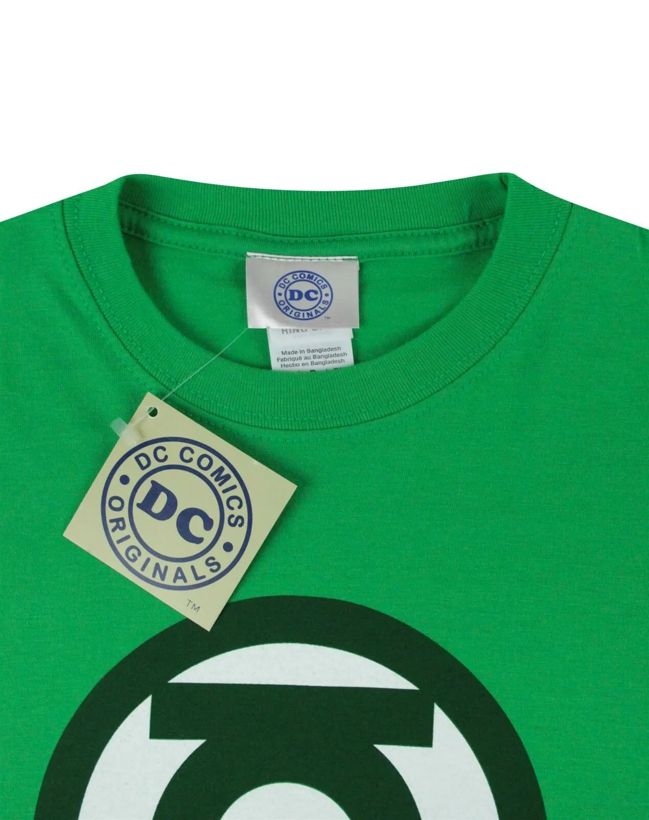 Green Lantern Boys Green Short Sleeved T-Shirt