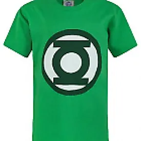 Green Lantern Boys Green Short Sleeved T-Shirt