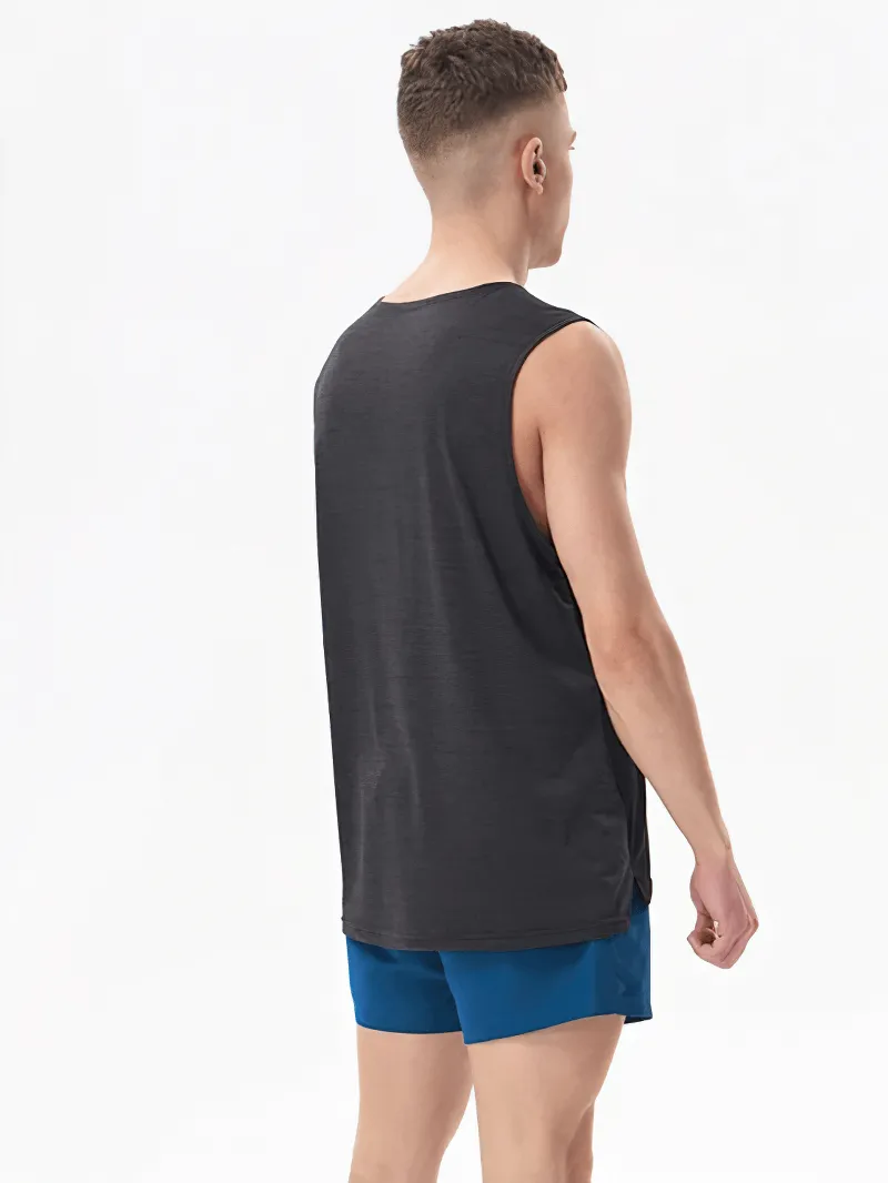 Gym Breathable Double Color Tank Top for Men - SF1813