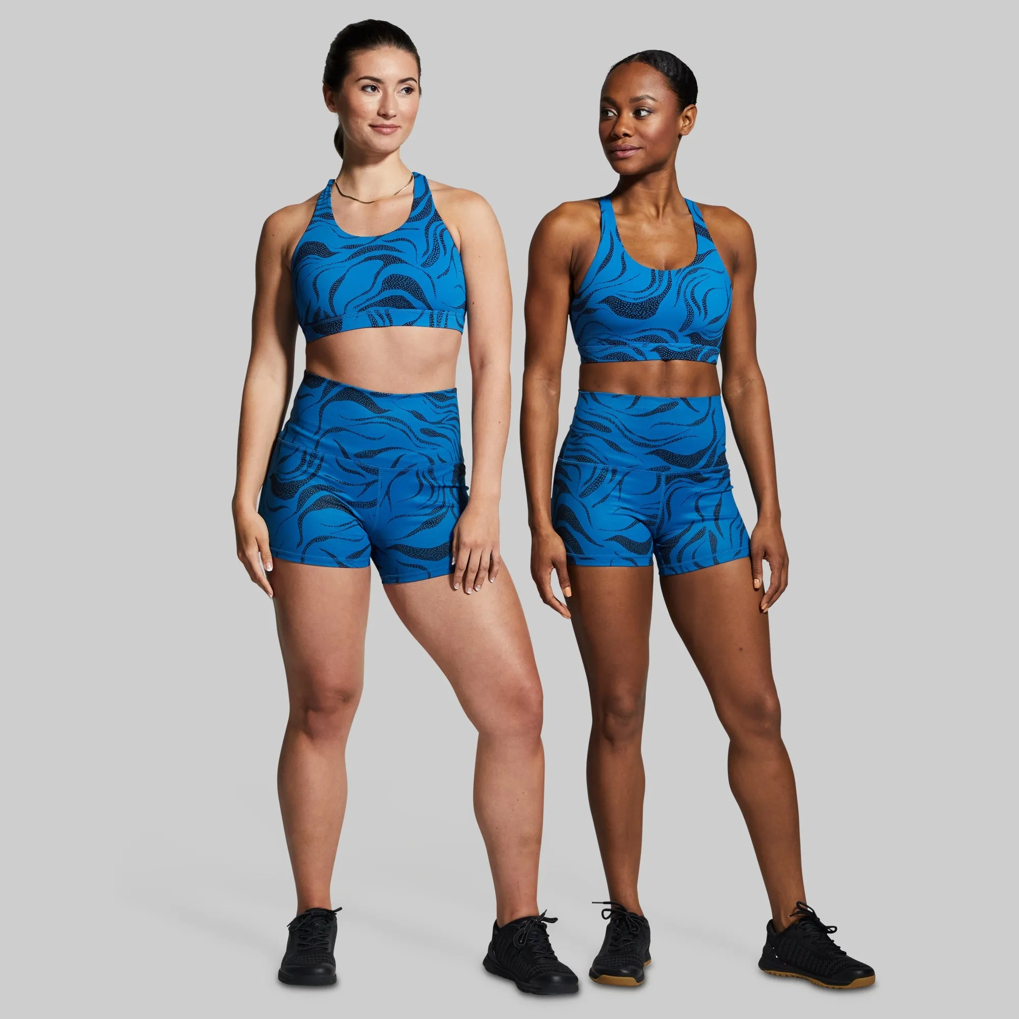 Helix Sports Bra (Seaport Dot)