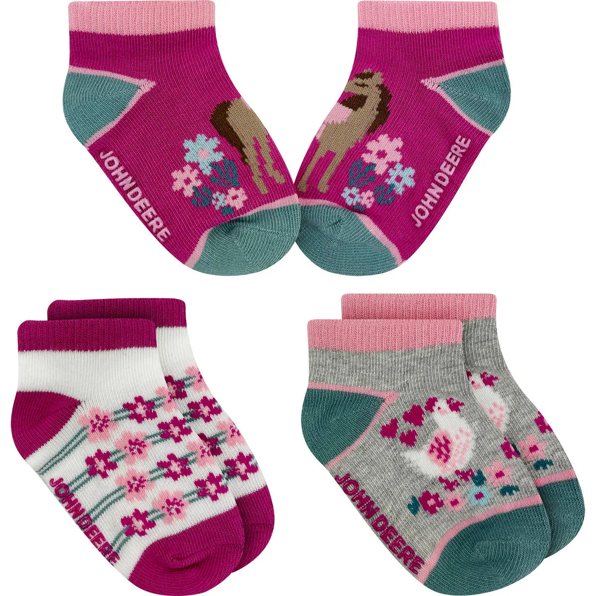 Infant/Toddler Short Socks 3PK