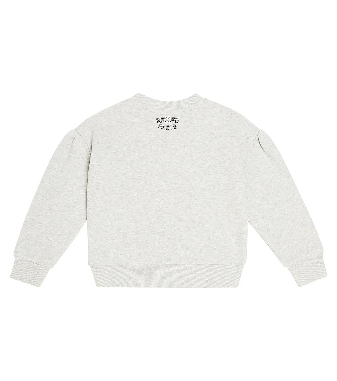 Kenzo Kids Cotton Jersey Print Sweatshirt, Gray