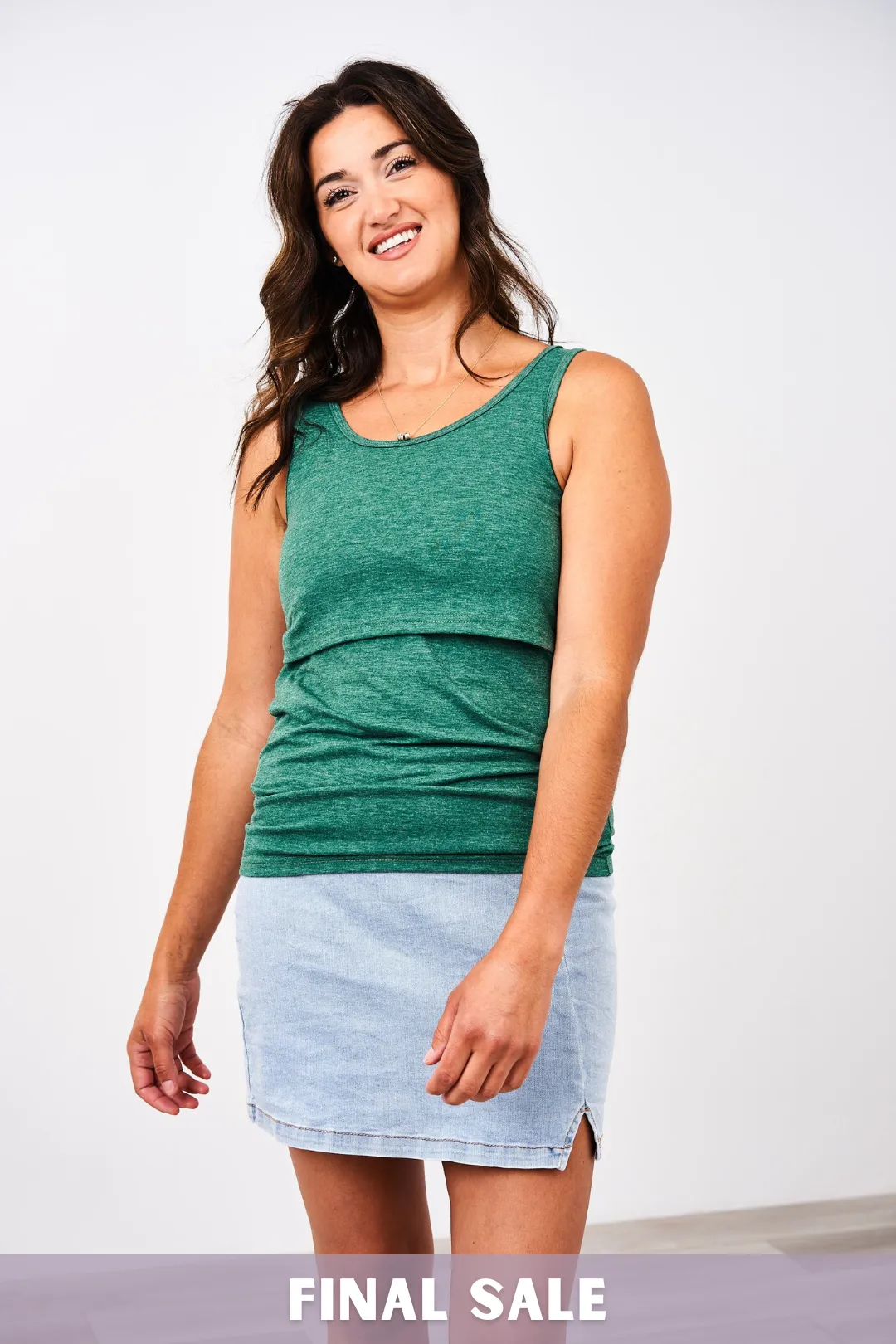 Latched Mama Simple Nursing Tank - Final Sale