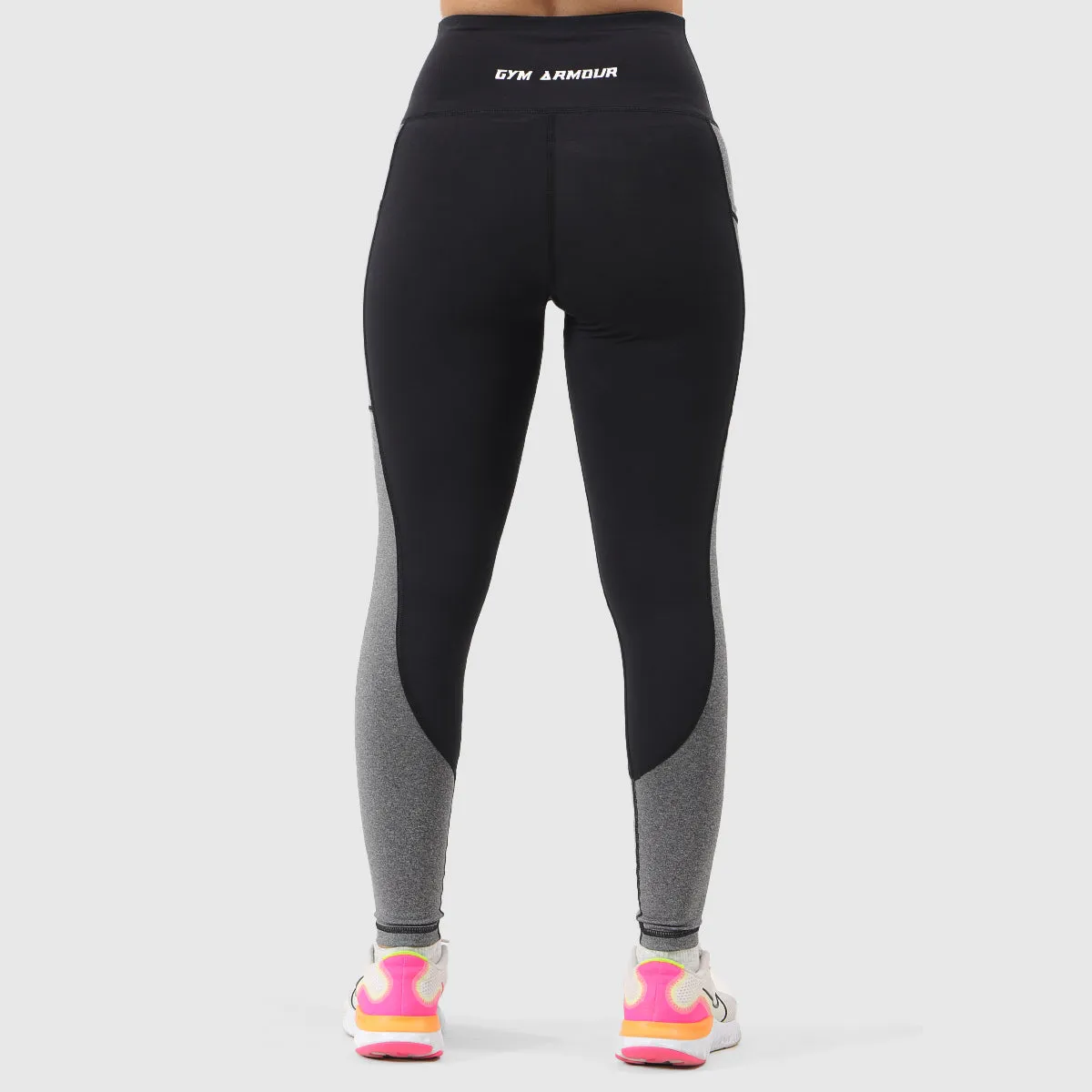 Linear Rise Leggings (Black)