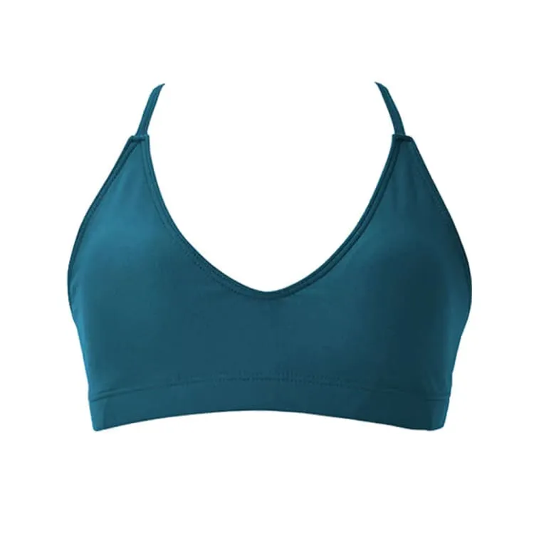 Maka-Hou Women Back Cross Bra Top-GREEN (Japanese Brand)