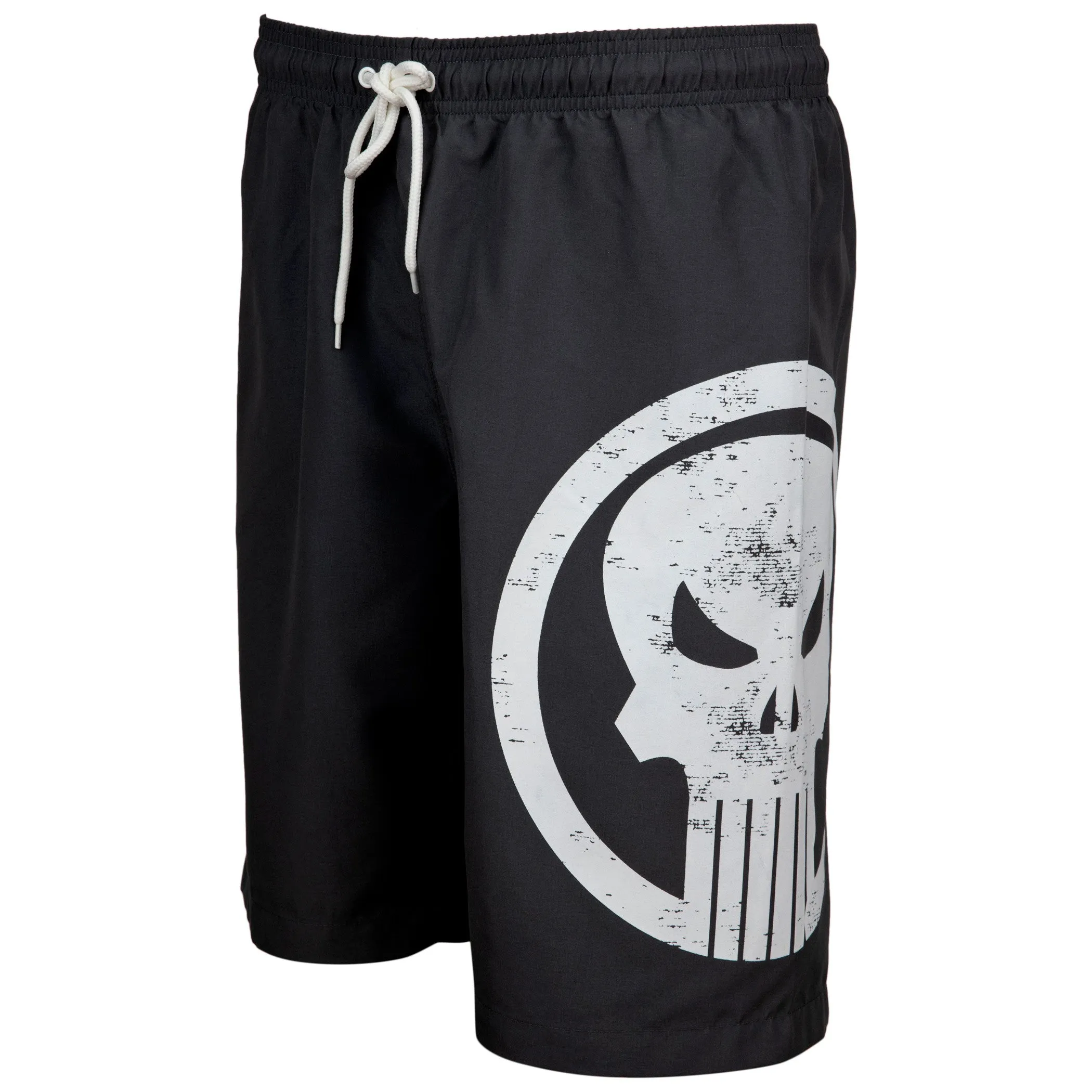 Marvel Comics The Punisher Skull Symbol Board Shorts