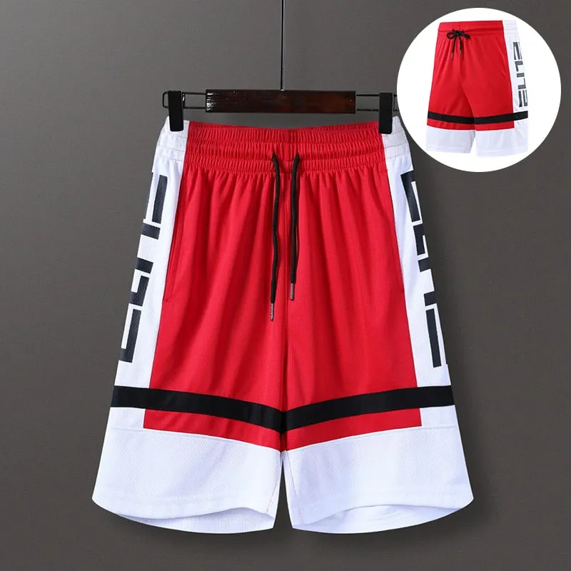 Men Basketball Shorts Breathable Sweat Sport Running Shorts Outdoor Sports Fitness Short Pants Loose 2020 Hot Sale Beach Shorts