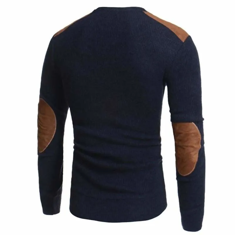 Men’s Patchwork Sweaters Just For You