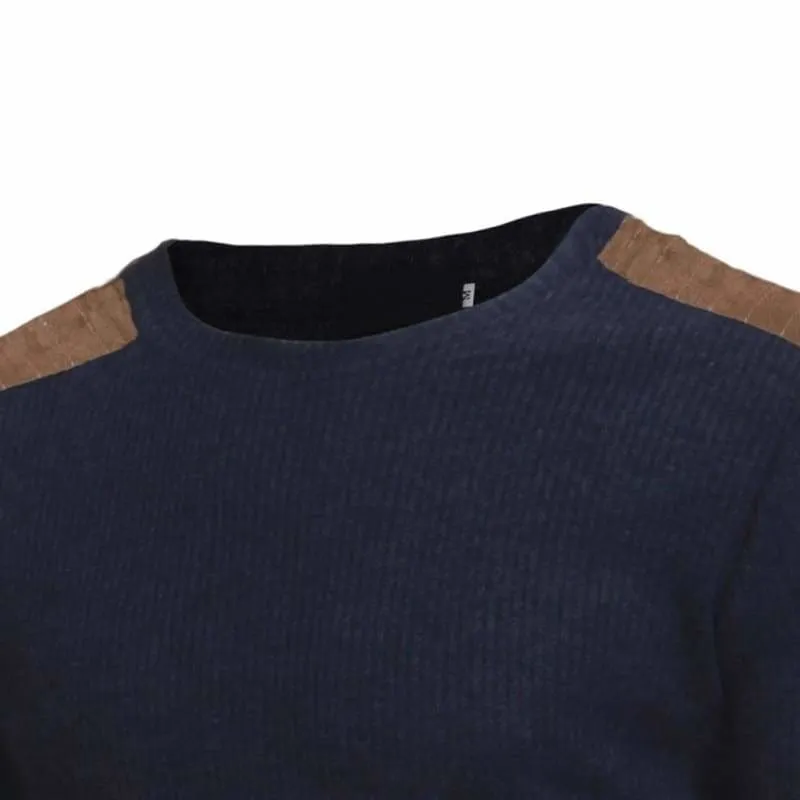 Men’s Patchwork Sweaters Just For You