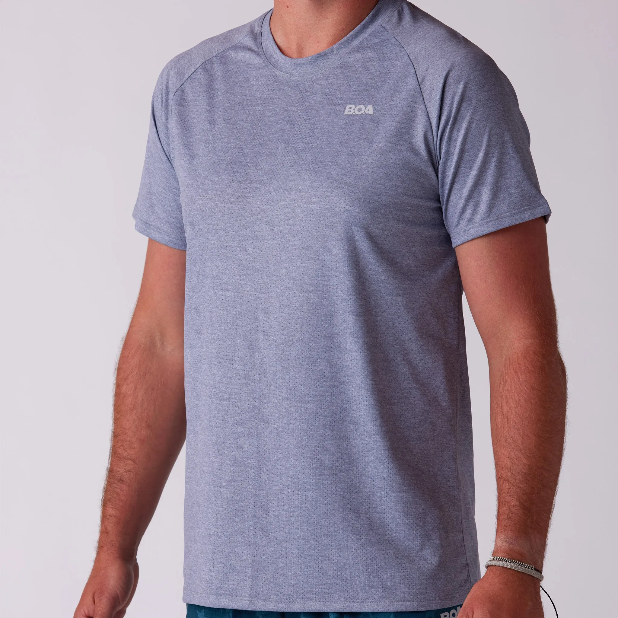 Men's Vapor Lite Triumph SS Tee - Heather Grey