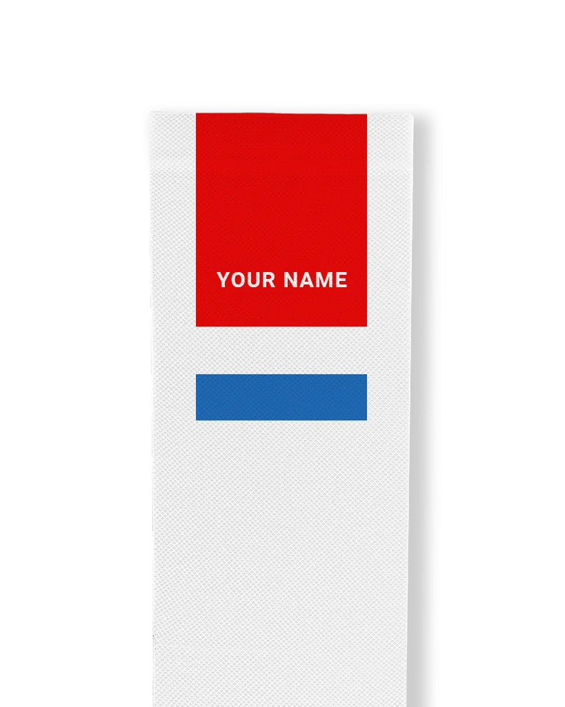 Name Block Custom Printed cycling socks