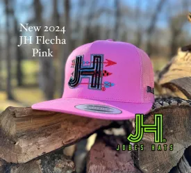 NEW 2024 JH Cap- All Pink JH Flecha cap